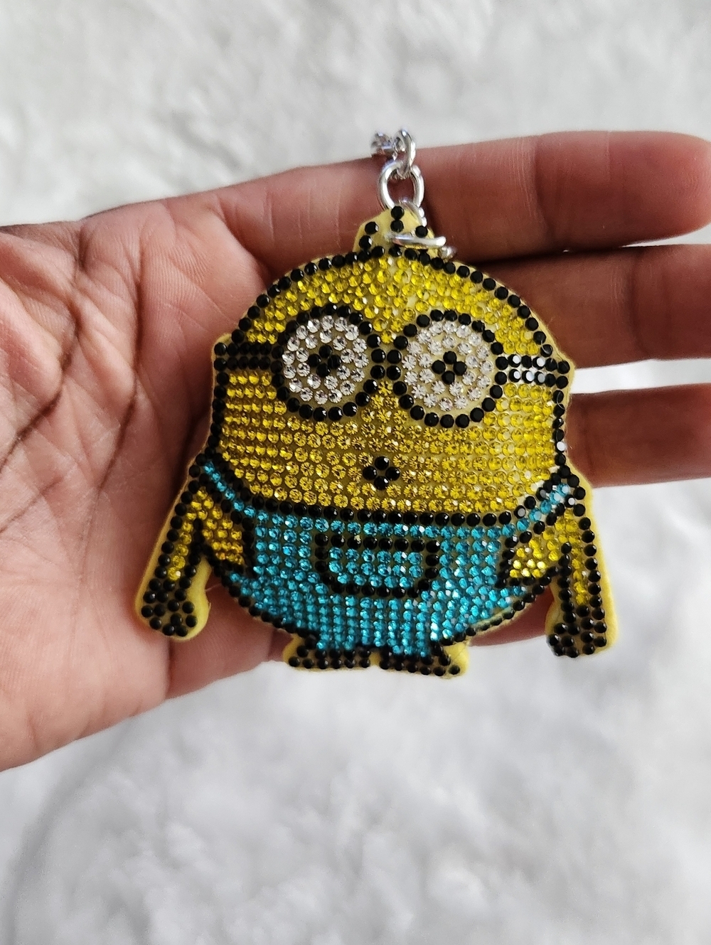 Minions Beaded Keychain Set - Yellow Blue Characters (Set of 4) - Picture 10 of 10